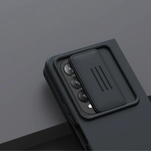 Kup Etui Nillkin CamShield Silky Silicone Samsung Galaxy Z Fold 4 zielone - NLK1037 - {ean13} - Sklep Home Screen