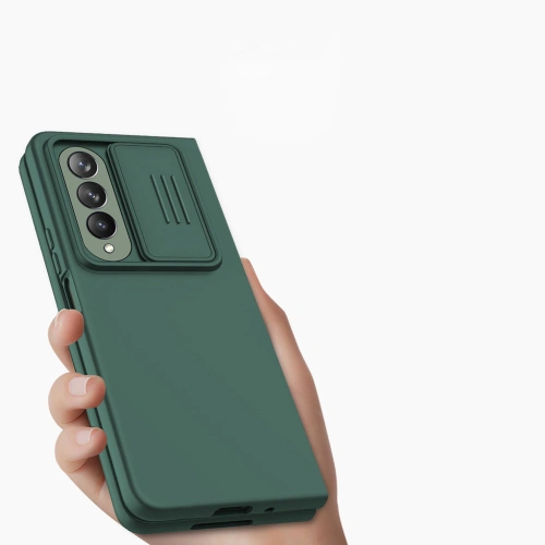Kup Etui Nillkin CamShield Silky Silicone Samsung Galaxy Z Fold 4 zelené - NLK1037 - {ean13} - Sklep Home Screen