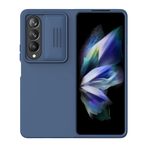 Kup Etui Nillkin CamShield Silky Silicone Samsung Galaxy Z Fold 4 modré - NLK1038 - {ean13} - Sklep Home Screen