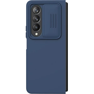 Kup Etui Nillkin CamShield Silky Silicone Samsung Galaxy Z Fold 4 niebieskie - NLK1038 - {ean13} - Sklep Home Screen