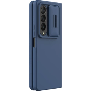 Kup Etui Nillkin CamShield Silky Silicone Samsung Galaxy Z Fold 4 niebieskie - NLK1038 - {ean13} - Sklep Home Screen