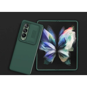 Kup Etui Nillkin CamShield Silky Silicone Samsung Galaxy Z Fold 4 czarne - NLK1039 - {ean13} - Sklep Home Screen