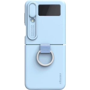 Kup Etui Nillkin CamShield Silky Silicone Samsung Galaxy Z Flip 4 modré - NLK1040 - {ean13} - Sklep Home Screen
