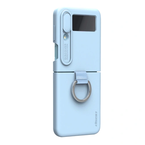 Buy Case Nillkin CamShield Silky Silicone Samsung Galaxy Z Flip 4 blue - NLK1040 - {ean13} - Home Screen Store Europe