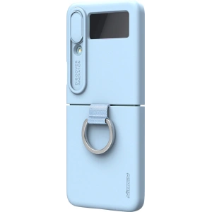 Nillkin Samsung Fall CamShield Silky Silikon Galaxy Z Flip 4 blau