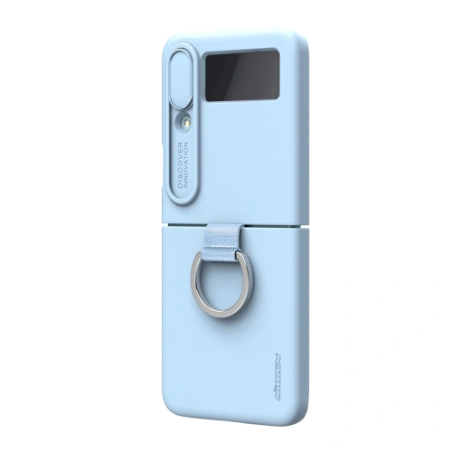 Buy Case Nillkin CamShield Silky Silicone Samsung Galaxy Z Flip 4 blue - NLK1040 - {ean13} - Home Screen Store Europe