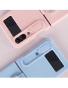 Kup Etui Nillkin CamShield Silky Silicone Samsung Galaxy Z Flip 4 albastre - NLK1040 - {ean13} - Sklep Home Screen