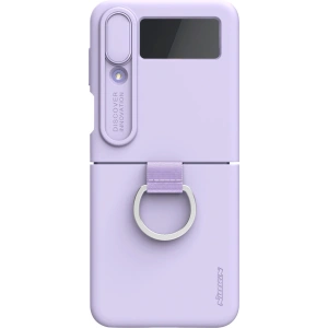 Kup Etui Nillkin CamShield Silky Silicone Samsung Galaxy Z Flip 4 fialové - NLK1041 - {ean13} - Sklep Home Screen