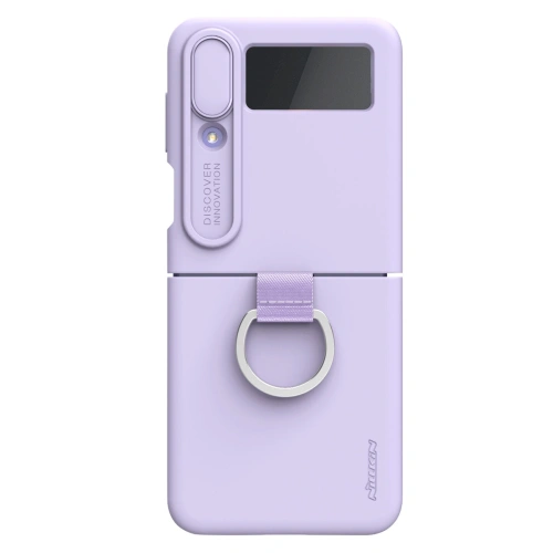 Kup Etui Nillkin CamShield Silky Silicone Samsung Galaxy Z Flip 4 mov - NLK1041 - {ean13} - Sklep Home Screen