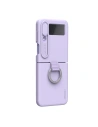 Kup Etui Nillkin CamShield Silky Silicone Samsung Galaxy Z Flip 4 fioletowe - NLK1041 - {ean13} - Sklep Home Screen