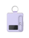 Kup Etui Nillkin CamShield Silky Silicone Samsung Galaxy Z Flip 4 fioletowe - NLK1041 - {ean13} - Sklep Home Screen