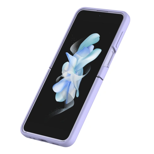 Kup Etui Nillkin CamShield Silky Silicone Samsung Galaxy Z Flip 4 fioletowe - NLK1041 - {ean13} - Sklep Home Screen