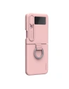 Kup Etui Nillkin CamShield Silky Silicone Samsung Galaxy Z Flip 4 broskvové - NLK1042 - {ean13} - Sklep Home Screen