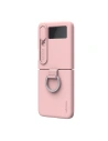 Kup Etui Nillkin CamShield Silky Silicone Samsung Galaxy Z Flip 4 broskvové - NLK1042 - {ean13} - Sklep Home Screen
