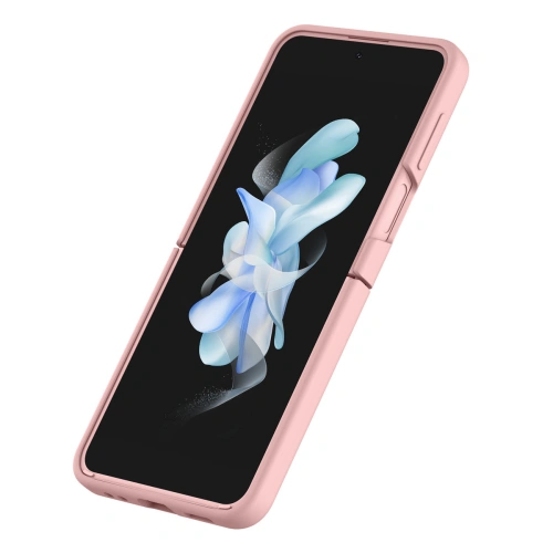 Kup Etui Nillkin CamShield Silky Silicone Samsung Galaxy Z Flip 4 broskvové - NLK1042 - {ean13} - Sklep Home Screen