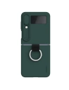 Case Nillkin CamShield Silky Silicone Samsung Galaxy Z Flip 4 green