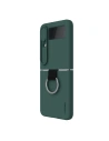 Kup Etui Nillkin CamShield Silky Silicone Samsung Galaxy Z Flip 4 zelené - NLK1043 - {ean13} - Sklep Home Screen