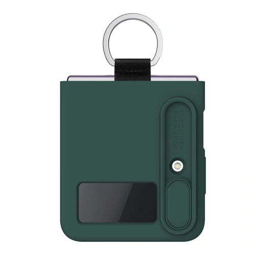Buy Case Nillkin CamShield Silky Silicone Samsung Galaxy Z Flip 4 green - NLK1043 - {ean13} - Home Screen Store Europe