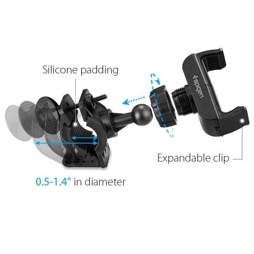 Kup Fahrradhalterung Spigen A250 Bike Mount Schwarz - SPN570BLK - {ean13} - Sklep Home Screen