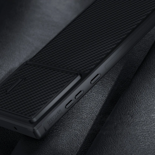 Kup Nillkin Samsung Case Synthetikfaser S Galaxy S23 Ultra schwarz - NLK1046 - {ean13} - Sklep Home Screen