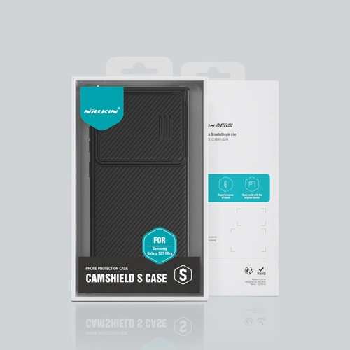 Kup Nillkin Samsung Tasche CamShield S Galaxy S23 Ultra blau - NLK1048 - {ean13} - Sklep Home Screen