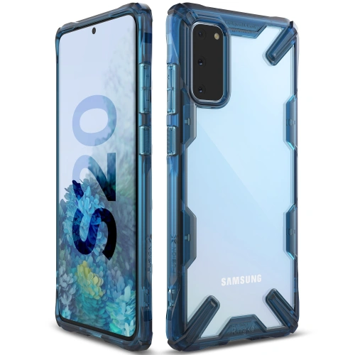 Kup [OUTLET] Ringke Samsung Fall Fusion-X Galaxy S20 Raum blau - OT-482 - {ean13} - Sklep Home Screen