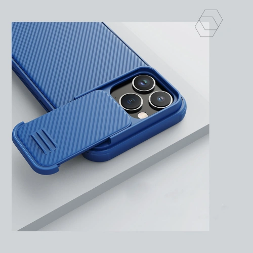 Kup Etui Nillkin CamShield S Apple iPhone 14 Pro Max kék - NLK1051 - {ean13} - Sklep Home Screen