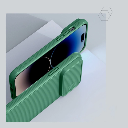 Kup Etui Nillkin CamShield S Apple iPhone 14 Pro Max kék - NLK1051 - {ean13} - Sklep Home Screen