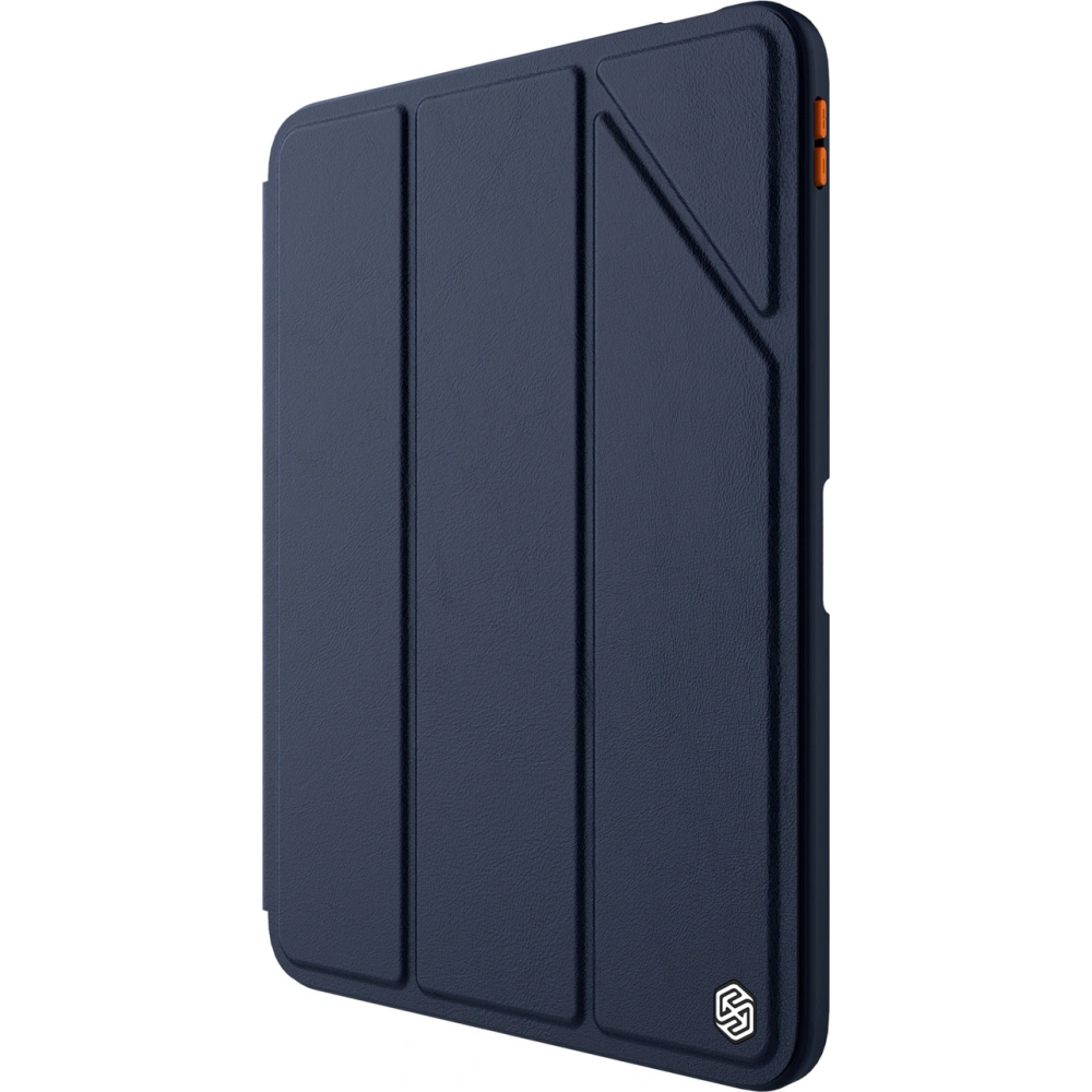Etui Nillkin Bevel Leather Apple iPad 10.9 2022 (10. generacji) niebieskie