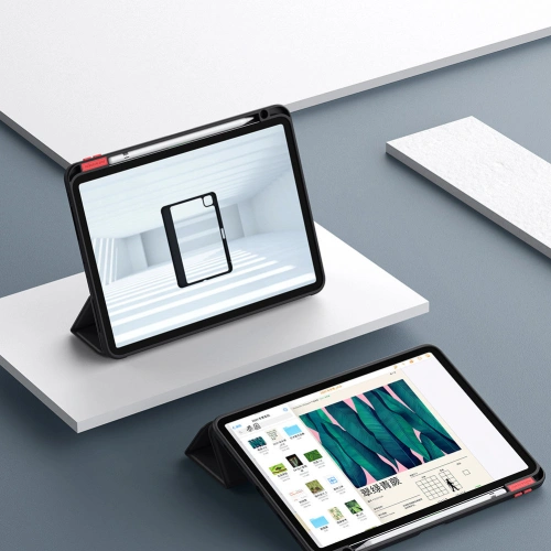 Kup Etui Nillkin Bevel Leather Apple iPad 10.9 2022 (10. generație) albastru - NLK1054 - {ean13} - Sklep Home Screen
