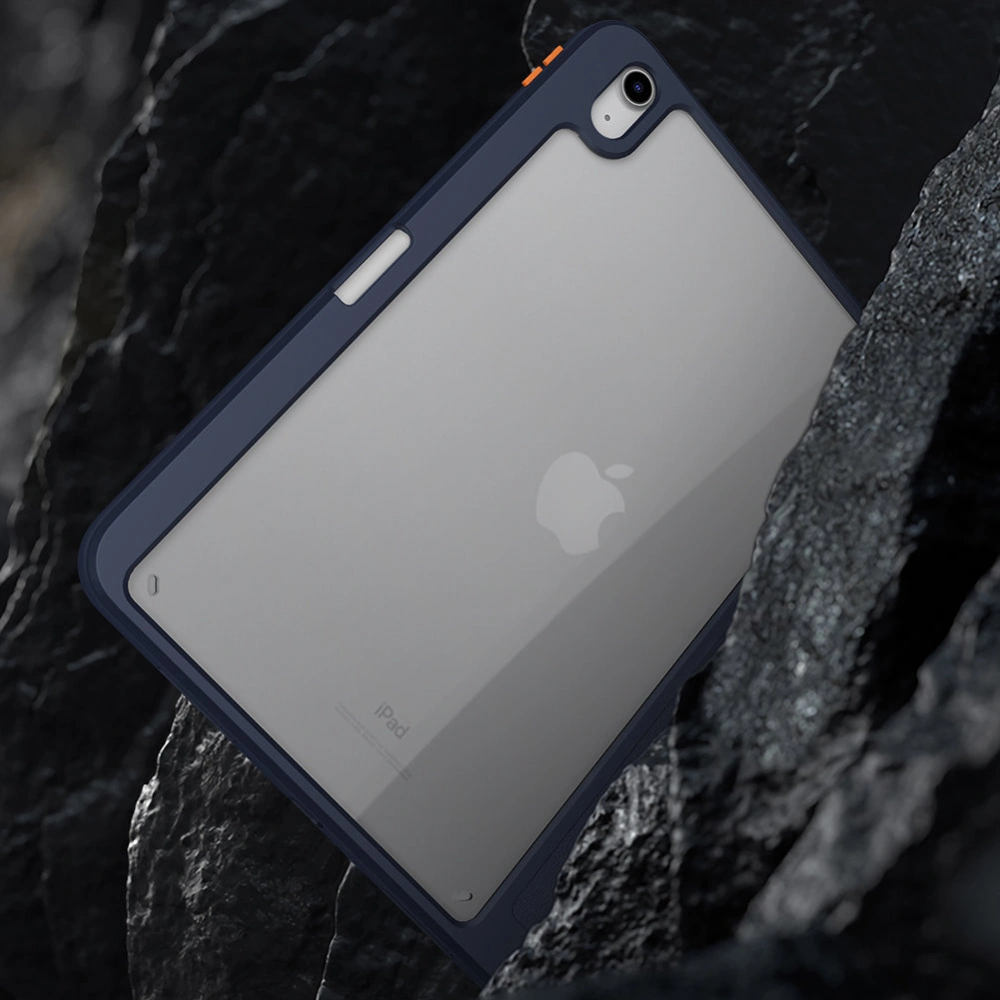 Etui Nillkin Bevel Leather Apple iPad 10.9 2022 (10. generacji) niebieskie