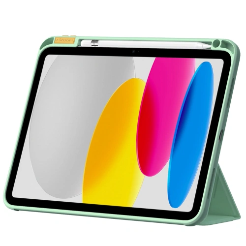 Buy Case Nillkin Bevel Leather Apple iPad 10.9 2022 (10th Generation) green - NLK1055 - {ean13} - Home Screen Store Europe
