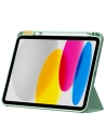 Buy Case Nillkin Bevel Leather Apple iPad 10.9 2022 (10th Generation) green - NLK1055 - {ean13} - Home Screen Store Europe