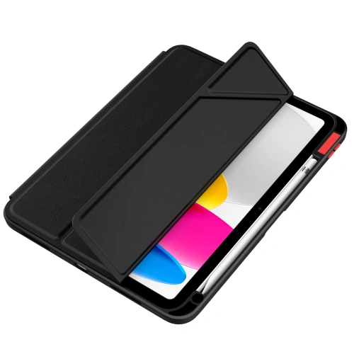Buy Case Nillkin Bevel Leather Apple iPad 10.9 2022 (10th Generation) black - NLK1056 - {ean13} - Home Screen Store Europe