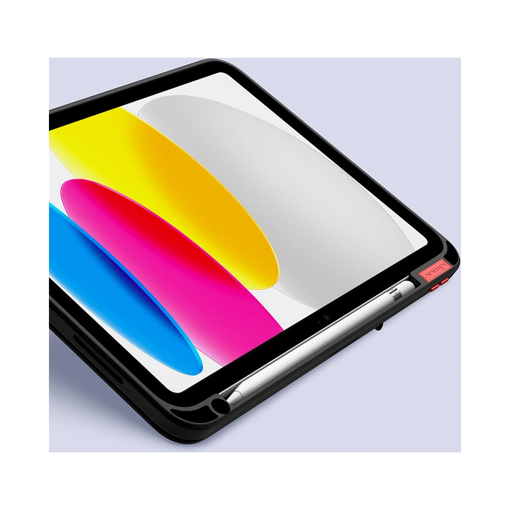 Etui Nillkin Bevel Leather Apple iPad 10.9 2022 (10. generacji) czarne