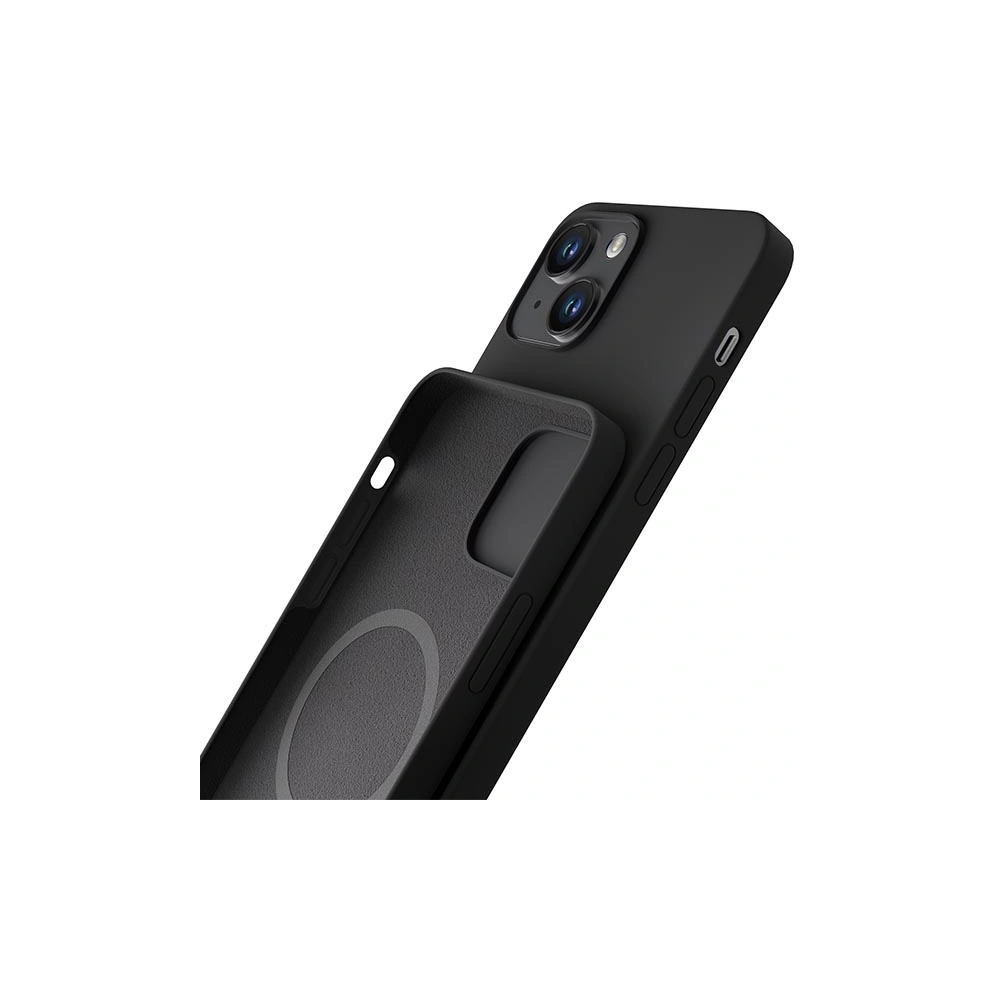 Etui 3MK Hardy Case MagSafe Apple iPhone 13 czarny/midnight black