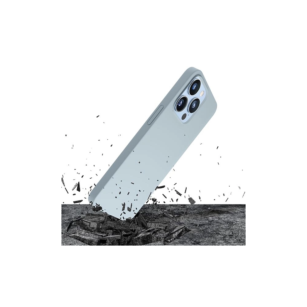 Etui 3MK Hardy Case MagSafe Apple iPhone 13 Pro Max błękitny/sierra blue