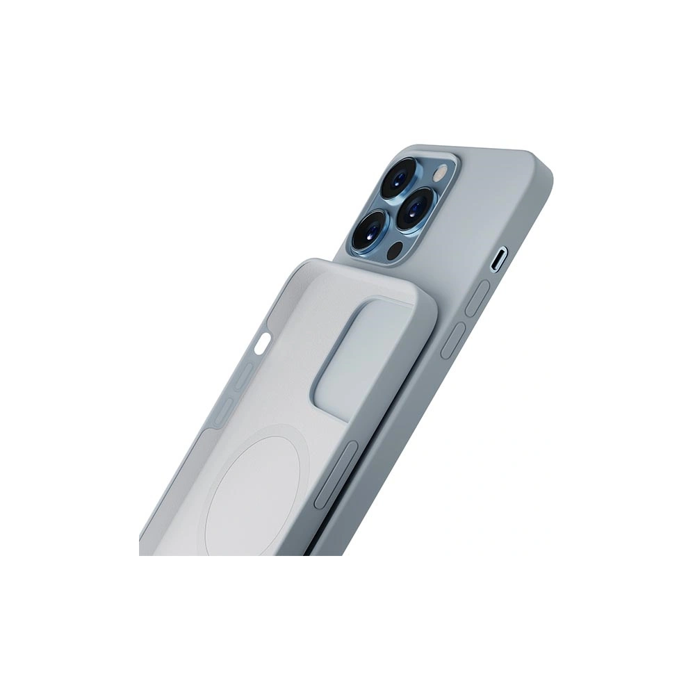 Etui 3MK Hardy Case MagSafe Apple iPhone 13 Pro Max błękitny/sierra blue