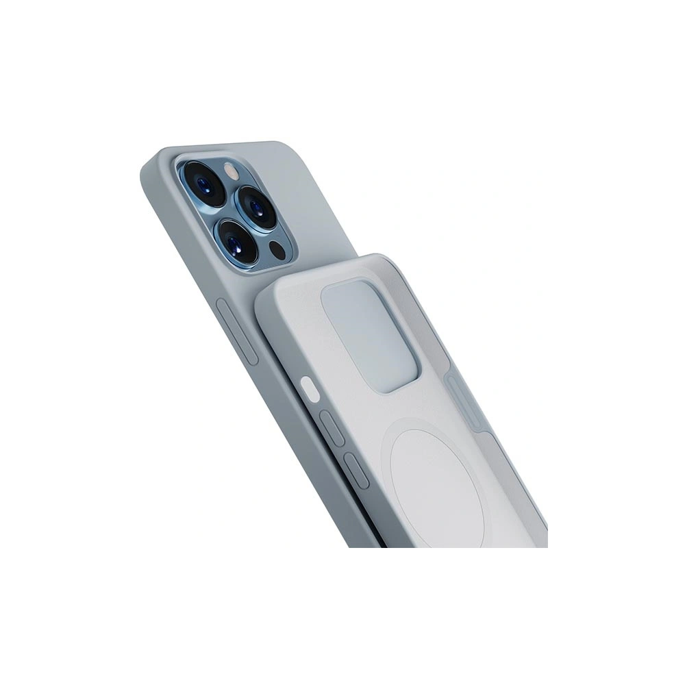 Etui 3MK Hardy Case MagSafe Apple iPhone 13 Pro Max błękitny/sierra blue