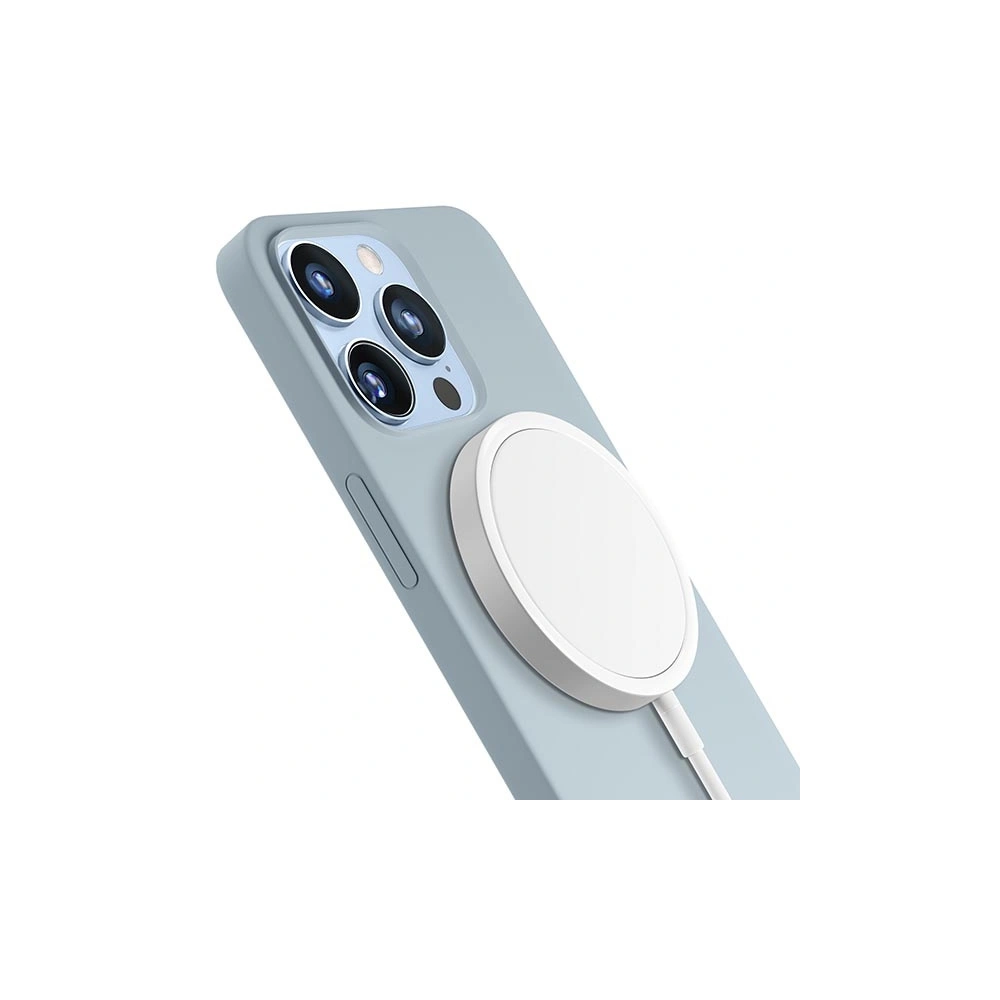 Etui 3MK Hardy Case MagSafe Apple iPhone 13 Pro Max błękitny/sierra blue