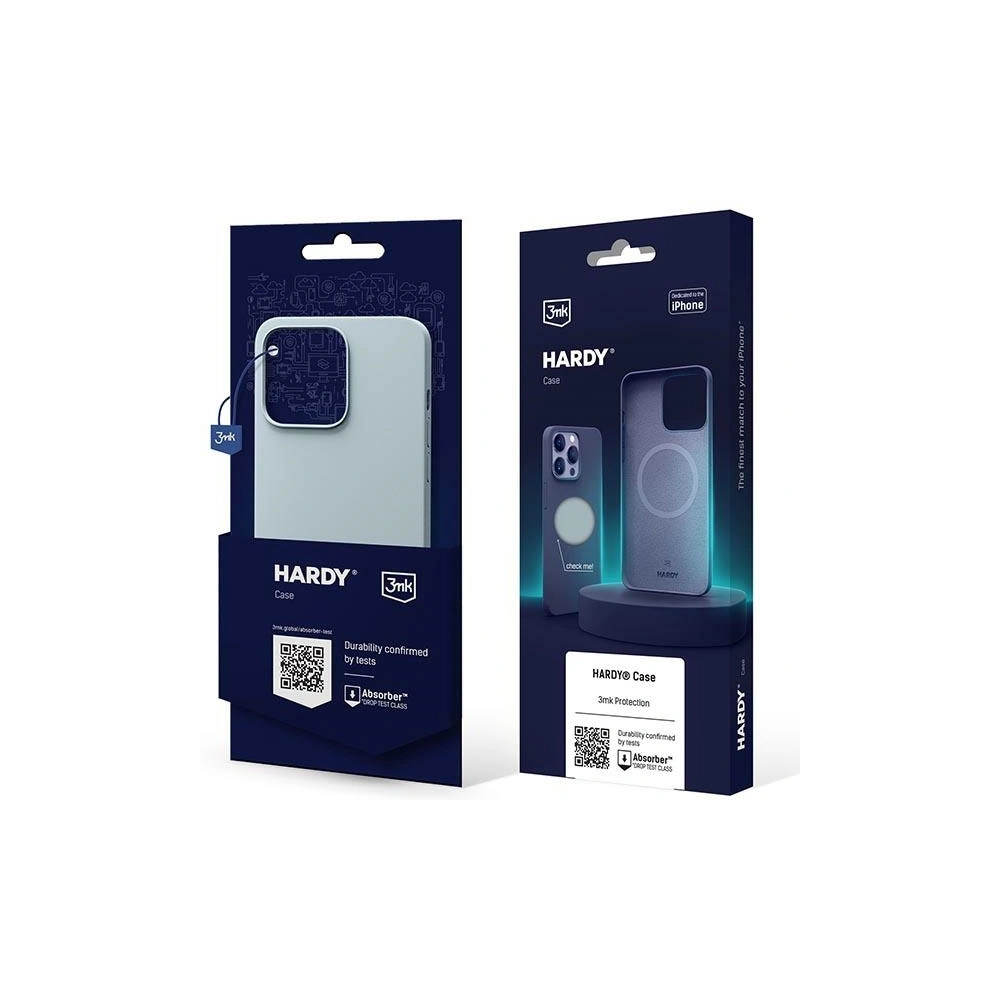 Etui 3MK Hardy Case MagSafe Apple iPhone 13 Pro Max błękitny/sierra blue