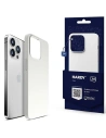 3MK Apple Tasche Hardy Case MagSafe iPhone 13 Pro Max silber-weiß/silber-weiß