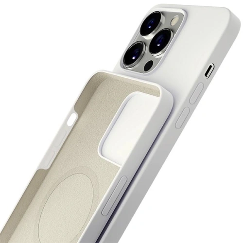 Kup Etui 3MK Hardy Case MagSafe Apple iPhone 13 Pro Max stříbrno-bílý/silver-white - 3MK4677 - {ean13} - Sklep Home Screen