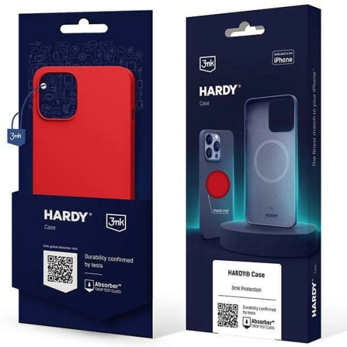 Kup Etui 3MK Hardy Case MagSafe Apple iPhone 14 piros/piros - 3MK4683 - {ean13} - Sklep Home Screen
