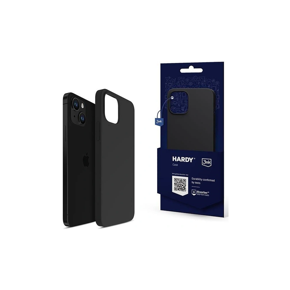 Etui 3MK Hardy Case MagSafe Apple iPhone 14 szary/graphite