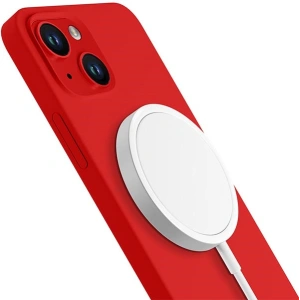 Etui 3MK Hardy Case MagSafe Apple iPhone 14 Plus / 15 Plus czerwony/red