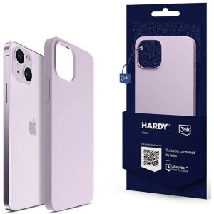 Etui 3MK Hardy Case MagSafe Apple iPhone 14 Plus / 15 Plus fioletowy/light purple