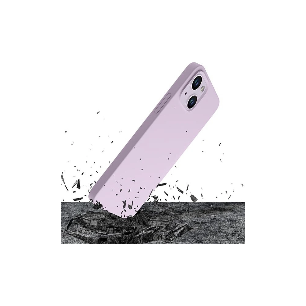 Etui 3MK Hardy Case MagSafe Apple iPhone 14 Plus / 15 Plus fioletowy/light purple