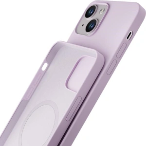 Etui 3MK Hardy Case MagSafe Apple iPhone 14 Plus / 15 Plus fioletowy/light purple