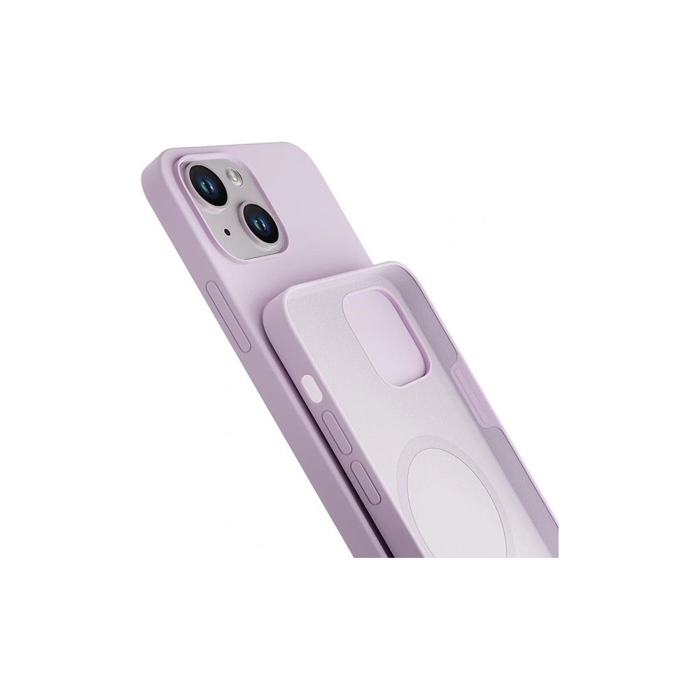 Etui 3MK Hardy Case MagSafe Apple iPhone 14 Plus / 15 Plus fioletowy/light purple